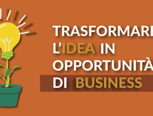 Trasformare l'idea in opportunità per il business